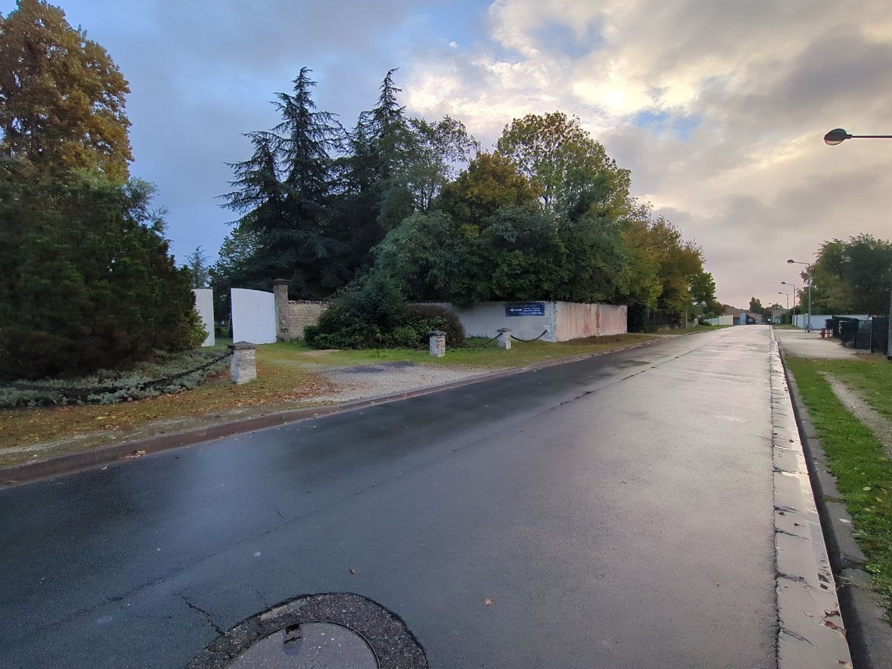 Vue depuis la rue