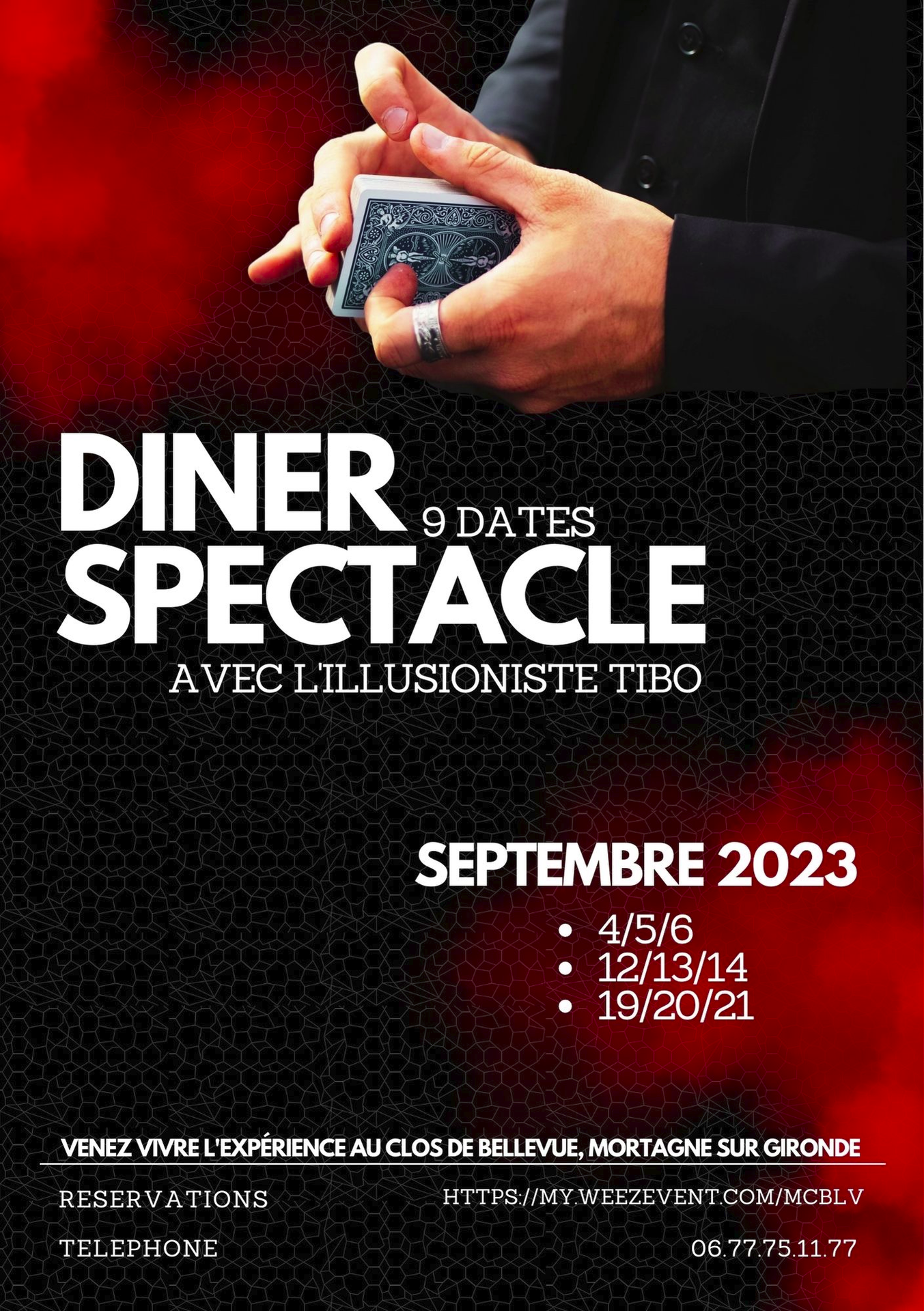 Spectacle Poésie (2023) au Clos de Bellevue
