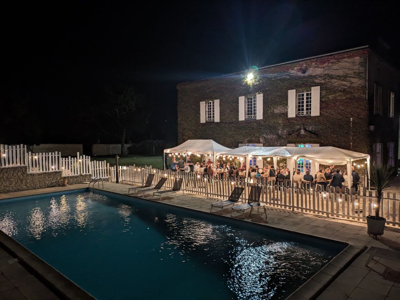 Pool party au Clos de Bellevue