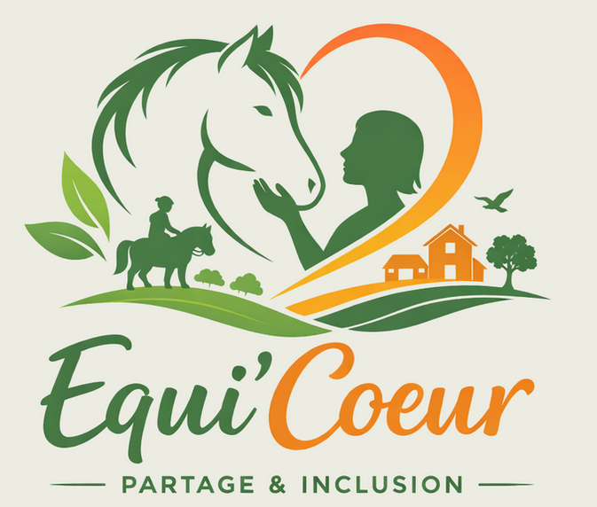 Logo de l'association Équi Cœur